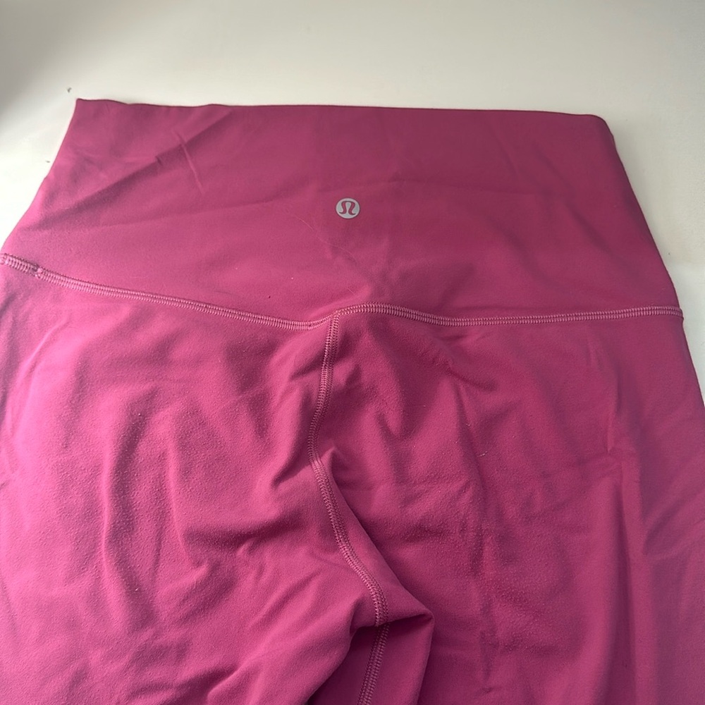 Lululemon Athletica Magenta Leggings